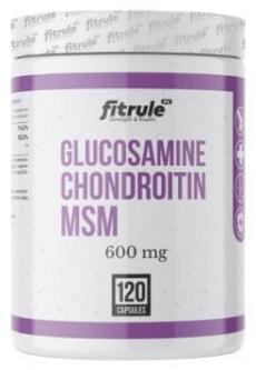 Fitrule Glucosamine Chondroitin MSM, 120кап
