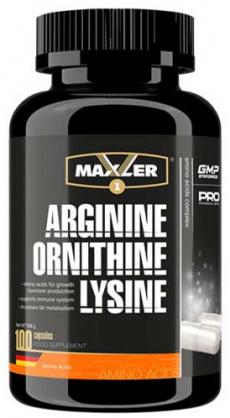 MAXLER Arginine ORNITHINE LYSINE, 100