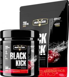 Энергетик MAXLER Black Kick isotonic+guarana 1000г