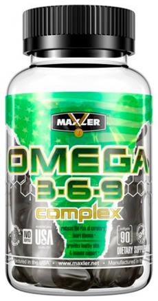 Жирные кислоты Maxler Omega 3-6-9 Complex 90 капсул