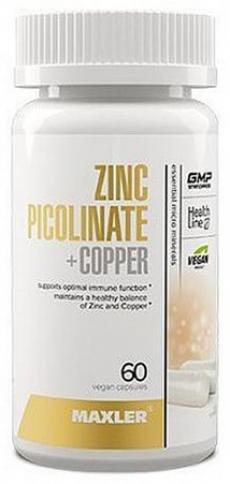 MAXLER Zinc Picolinate+Copper, 60