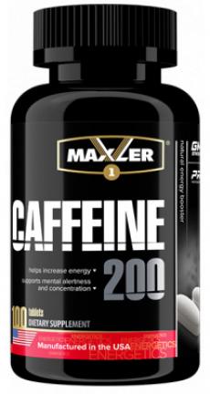 Maxler Caffeine 200мг, 100таб