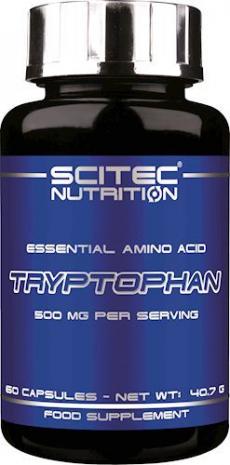 Scitec Nutrition TRYPTOPHAN 500mg, 60кап