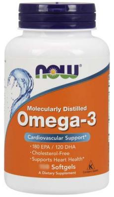 Омега-3 NOW Omega-3 1000 100 капсул