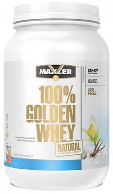 Протеин Maxler 100% Golden Whey Natural, 908гр